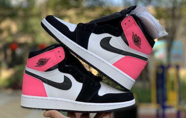 881426-009 Air Jordan 1s OG Valentine’s Day Black-Hyper Pink-White