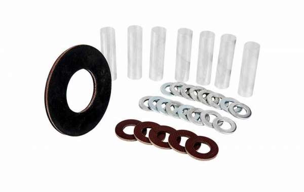 Insulation Gasket Kits should be installed above the ground or in an inspection pit under dry conditions
