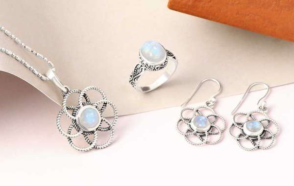 Silver Moonstone Jewelry at Best Price