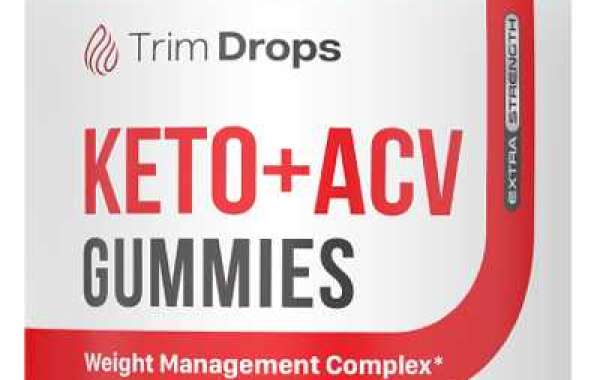 2022#1 Shark-Tank Trim Drops Keto ACV Gummies - Safe and Original