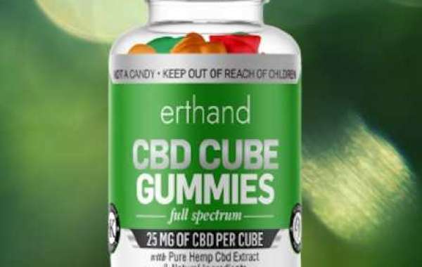 100% Official Erthand CBD Cube Gummies - Shark-Tank Episode