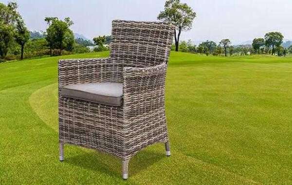 The Texture Of The Rattan Chair