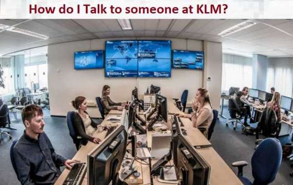 How do I contact live person at KLM?