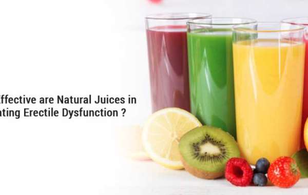 How effective are natural juices in treating erectile dysfunction?