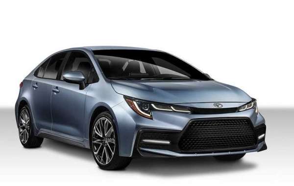 The All-New Corolla's LED Headlights are aggressively designed and totally rad