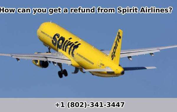 How can you get a refund from Spirit Airlines?