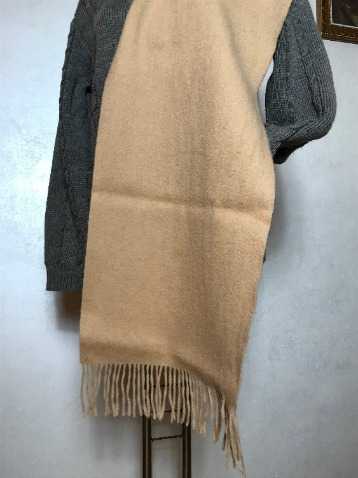 Camel Cashmere Scarf