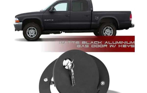 High-Quality Aluminum Gas Door Cover for Dodge Ram 1500/2500