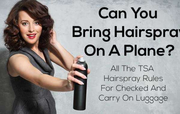 Can You Bring Small Aerosol Hairspray on a Plane?