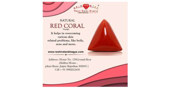 Buy Lab Certified Red Coral Gemstone online at Best Price