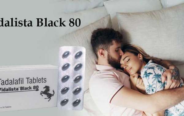 Vidalista Black 80 - A Generic Tadalafil Tablet | Powpills