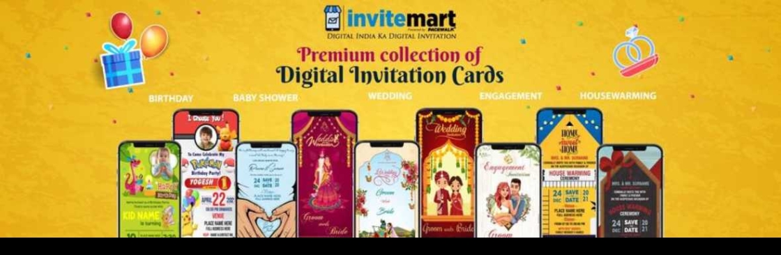 InviteMart Digital Invitation Card Maker Cover Image