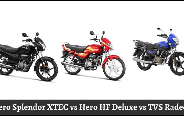 Hero Splendor XTEC vs Hero HF Deluxe vs TVS Radeon