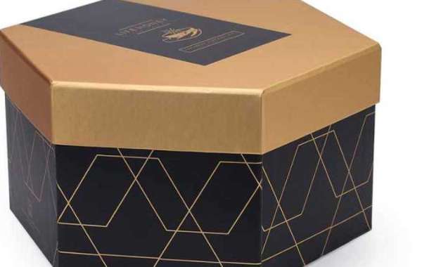 HC packaging ASIA-Hexagon paper box with foam tray