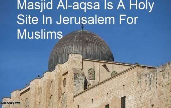 Masjid Al-aqsa Is A Holy Site In Jerusalem For Muslims