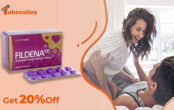 Buy Fildena 100 mg | Generic Sildenafil +  @50% Free