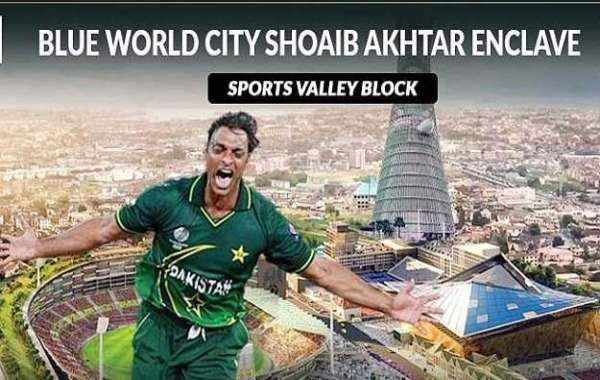 Blue World City's Shoaib Akhtar Enclave - The Future of Luxury Living