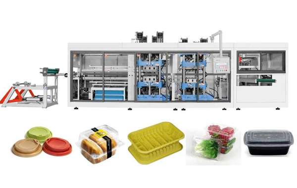 APPLICATION OF THERMOFORMING MACHINE FRUIT TRAY MANUFACTURING