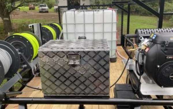 Pressure Washing Trailer Setup: An Overview of Southern Softwash LLC