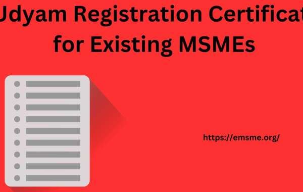 Udyam Registration Certificate for Existing MSMEs