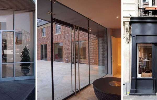Glass Shopfront in London: A Modern and Inviting Business Entrance