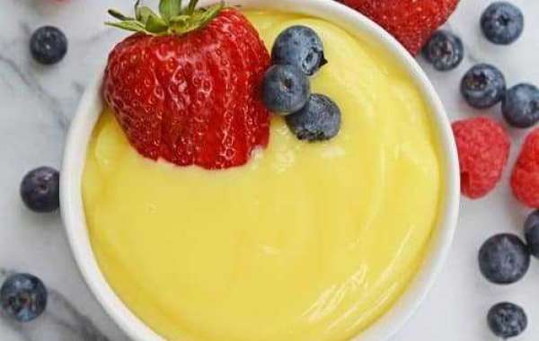custard is that it can be made with just a few basic ingredients