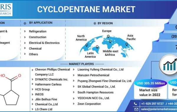 Cyclopentane Market Research Analysis Report With Huge Growth 2023-2032