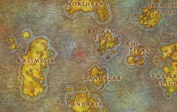 World of Warcraft Map from 1999 Shows How Different Azeroth Looks Now