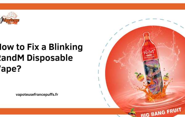 How to Fix a Blinking RandM Disposable Vape?
