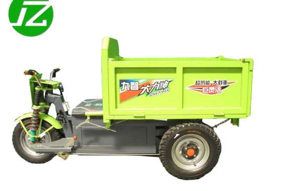 How To Drive An Electric Dump Cargo Tricycle In A Mining Area?