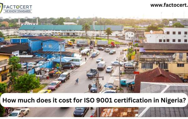 How much does it cost for ISO 9001 certification in Nigeria?
