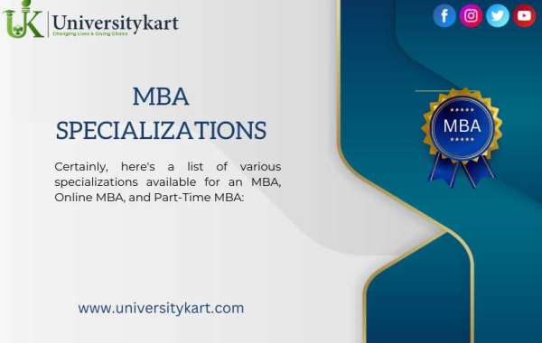 Online MBA Specializations