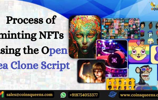 Process of minting NFTs using the open sea clone script