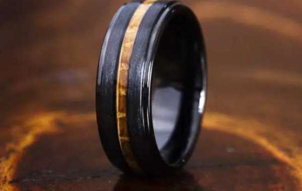 A Sip of Everlasting Love: Unveiling the Allure of Whiskey Barrel Wedding Rings