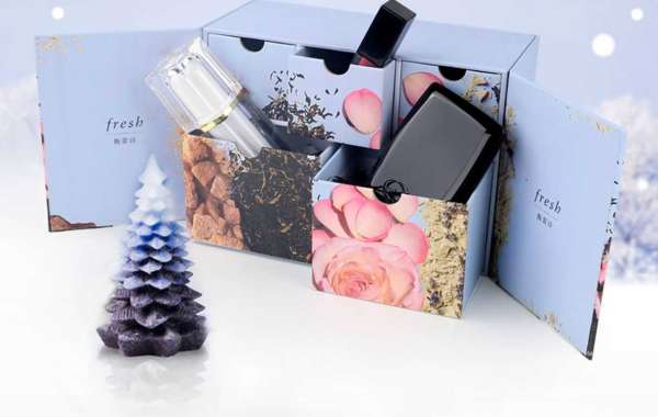 High-end cosmetic packaging calendar box customization points