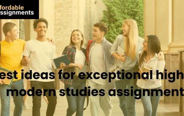 Best Ideas for Exceptional Higher Modern Studies Assignment