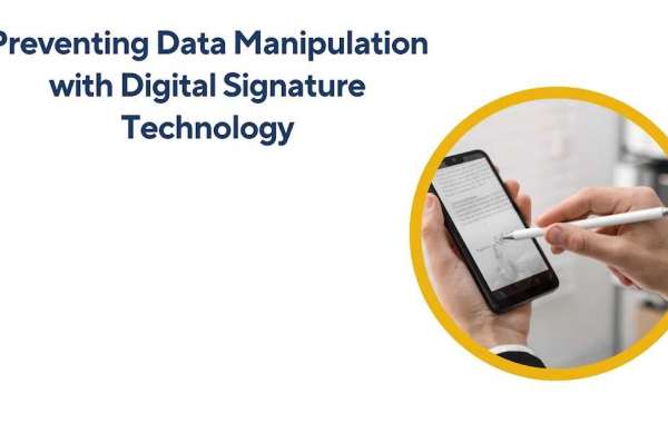 Preventing Data Manipulation with Digital Signature Technology